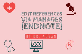 do references in apa, mla, chicago, harvard, vancouver via reference manager