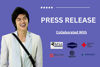write business press releases, technology, sustainability, crypto