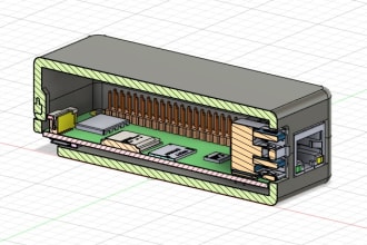 design, 3d print, and ship a custom raspberry pi or arduino case