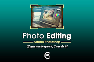 professionally edit, color and retouch photo