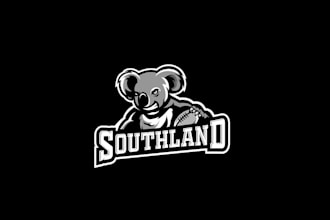 design an intimidating sports team logo
