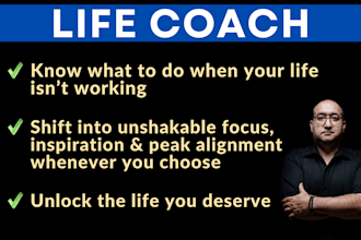 help you fast track the life and success you deserve and be your life coach