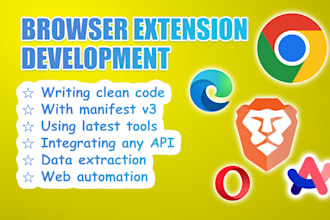 develop extension for browsers