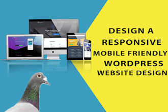 create a wordpress website or wordpress website design