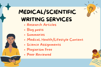do health, medical and scientific writing