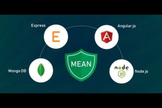 develop apis with mysql and mongodb in node js, react js