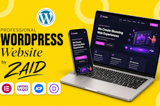 revamp, redesign, customize and fix css issues wordpress website