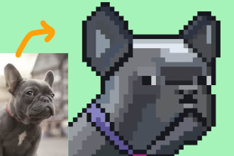 make pixel art nft or avatar