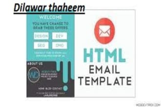 design static website using HTML and CSS