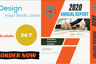 create unique book cover design and ebook cover design