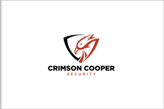 create crypto, cyber security, tech and technology logo