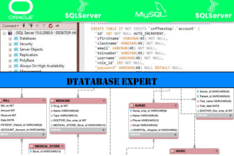 design database create erd diagram and quries quickly