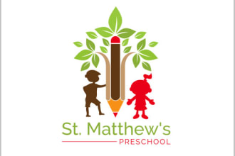 do education logo for the school, college, university and institute