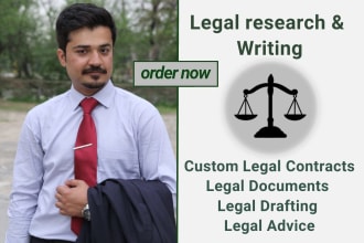 draft, review legal agreements, contracts and all legal doc