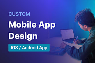 design and prototype software or app UI UX