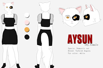 make a reference sheet for you