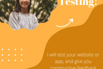 test and review your website