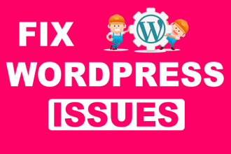 fix wordpress errors issues and customize wordpress theme