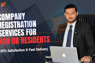 provide  company registration services for non uk residents