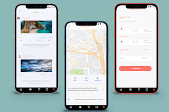 create unique mobile app UI design
