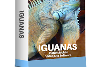 instant mobile video site software for iguanas