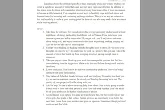 proofread and suggest edits for papers