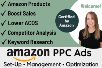 set up and optimize your amazon fba PPC campaigns