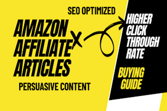 write an amazon affiliate article and buying guide for you