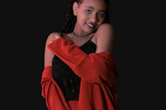 background remove and change black to color photo