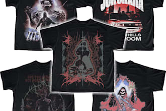create personalised tee graphics