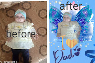 photo edit and background removing