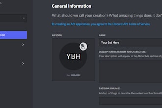 create a custom discord bot