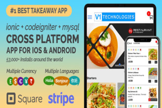 build a food ordering app for takeaway restaurant delivery