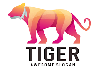 create a modern polygonal and geometric logo in 24 hours