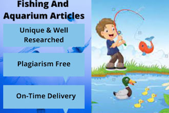assist you in high quality content related to all types of fishing and aquariums