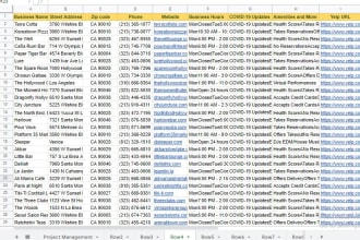 do web scraping, data mining, collection and extraction of any data scraper