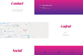 develop a modern responsive op wordpress website