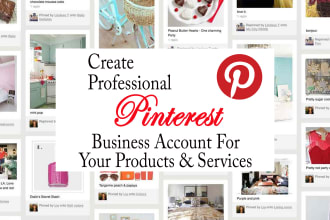create your pinterest business account, pins and boards