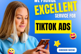 run and manage tiktok ads campaign, tik tok ads,tiktok advertising