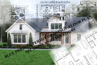make architectural and structural blueprint drawings in autocad