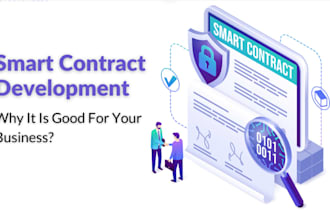 develop custom blockchain solutions and smart contracts