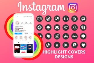 design best custom and attractive instagram highlights