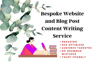 be SEO blog content writer, blog writer, website content writer, content writer