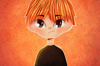 draw bright and memorable characters
