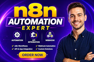build n8n ai agent automation workflows and custom ai agents