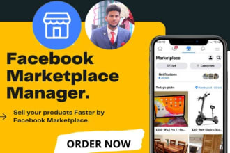manage complete facebook marketplace dropshipping