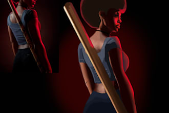 draw your illustration using procreate