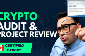 perform certified solidity smart contract audit for your crypto token nft