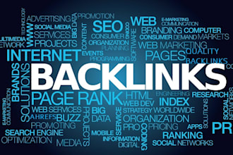 do organic backlinks and competitor reports  service