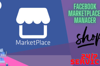 perfectly manage facebook marketplace product listing and dropshipping